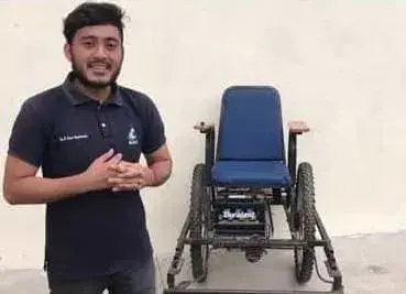 Silla de ruedas automática